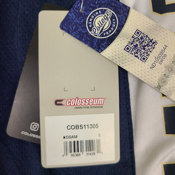 Men's Colosseum Navy‎ Notre Dame Fighting Irish Online Shorts Size Small - Picture 2 of 12